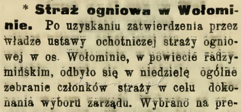 OSP wołomin
