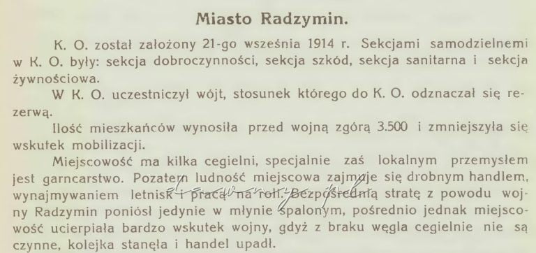 komitet obywatelski miasto radzymin