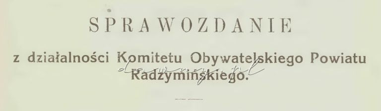 sprawozdanie 1916
