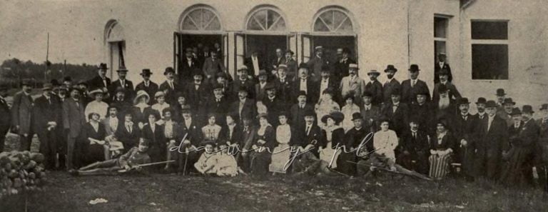 Poświęcenie elektrowni w Ząbkach (1914)