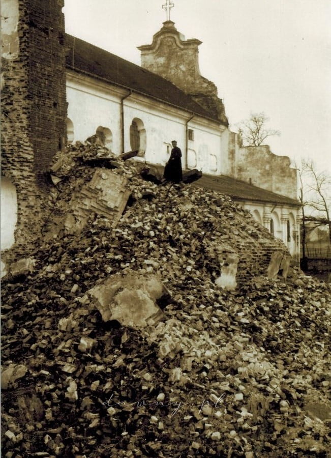 Kościół w Kobyłce, rok 1944