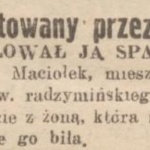 bity przez żonę Maciołek