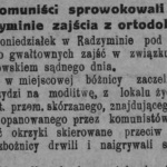 komuniści ortodoksi radzymin 1929