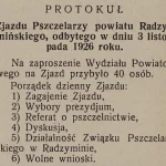 zjazd pszczelarzy 1926