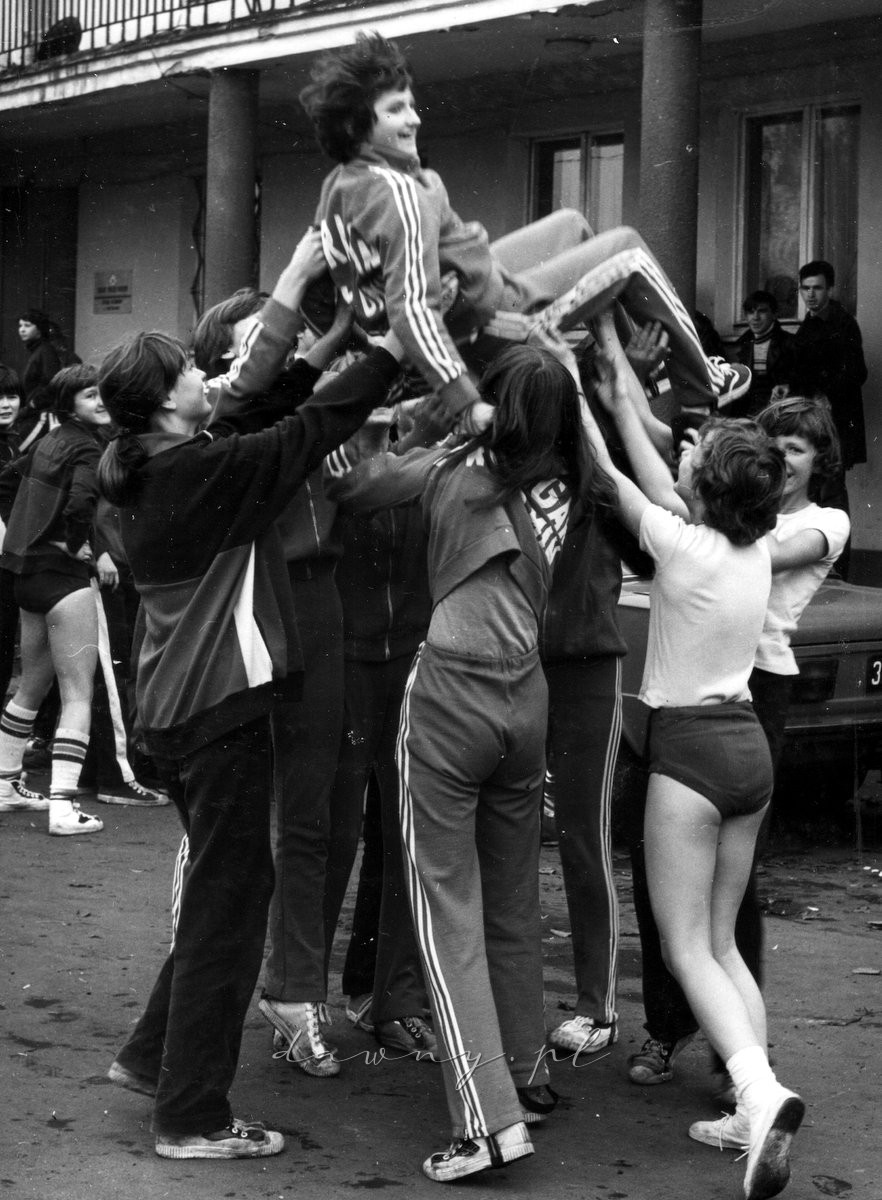 Zwycięzca indywidualny. Biegi przełajowe - MZKS Huragan w Wołominie, 7 października1980.
