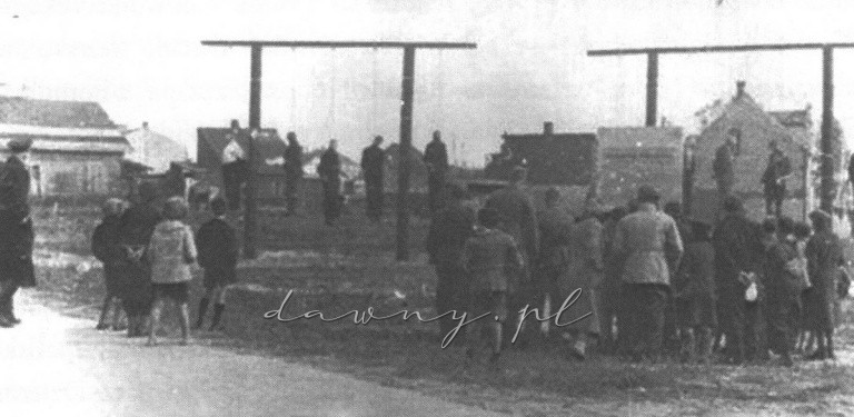 16 października 1941 - dziesięciu powieszonych - egzekucja na więźniach Pawiaka, zemsta Niemców za przeprowadzoną akcję dywersyjną "Wieniec"