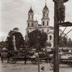 Radzymin w okresie okupacji. Fotografia ze zbiorów Biblioteki Publicznej Miasta i Gminy Radzymin