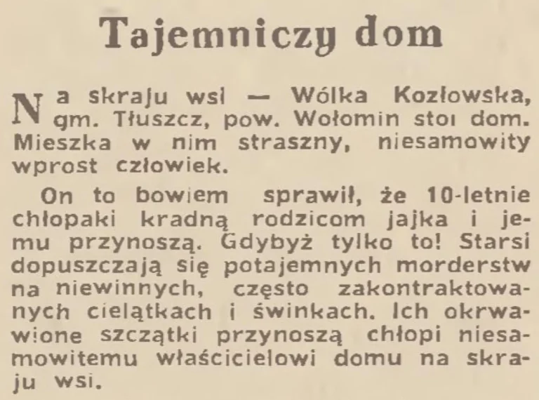 wólka kozłowska