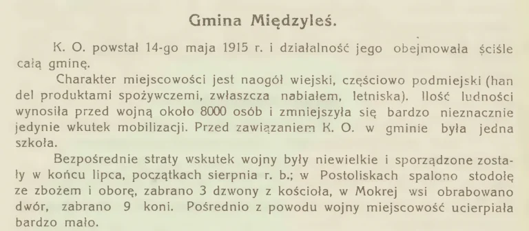 komitet obywatelski międzyleś