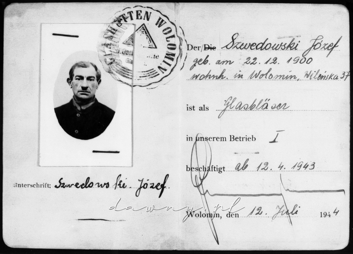 Józef Szwedowski 1944