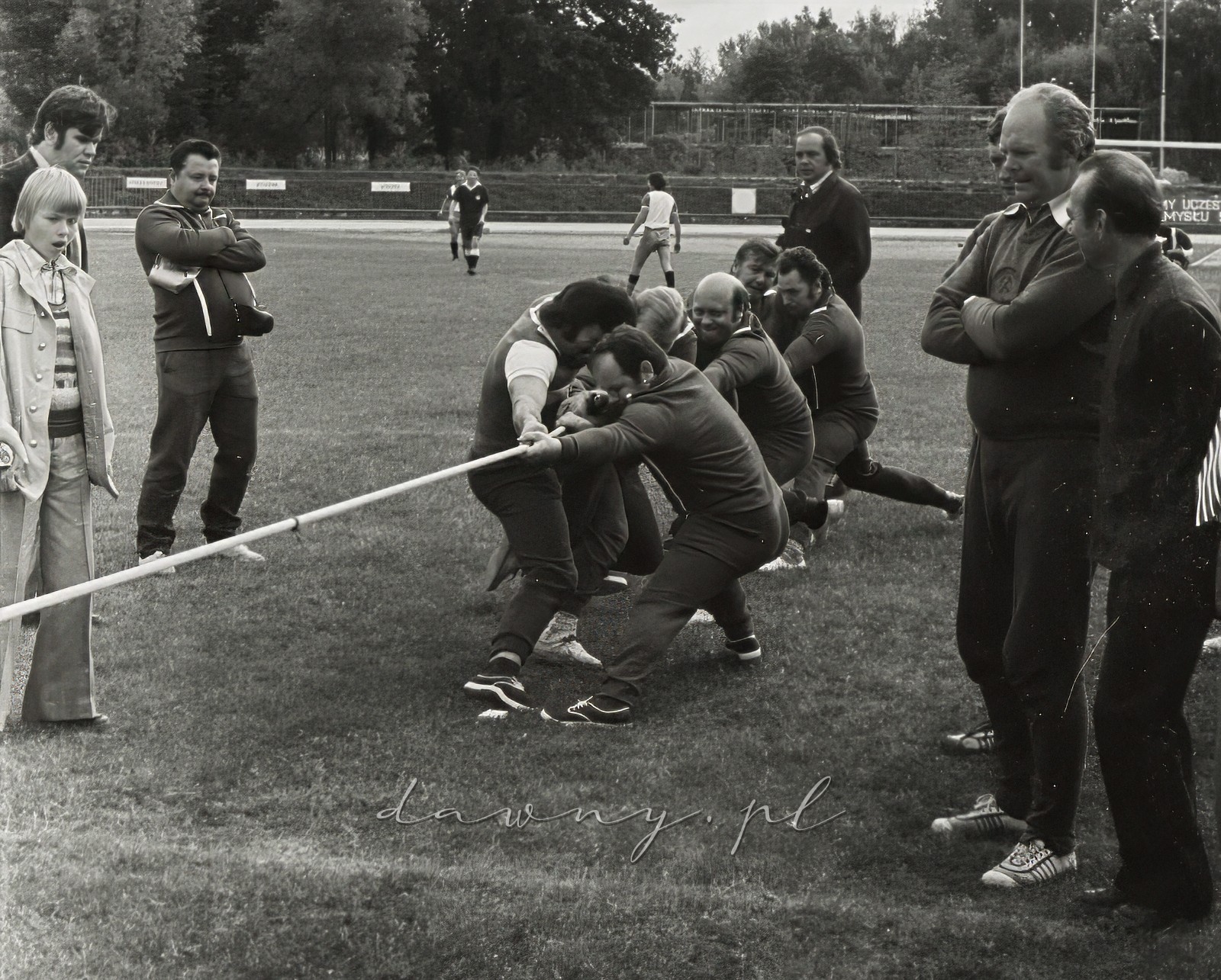 4-5 września 1976 roku. I Spartakiada Pracowników Przemysłu Szklarskiego i Ceramicznego, AWF Warszawa. Fot. Bolesław Szulim.
