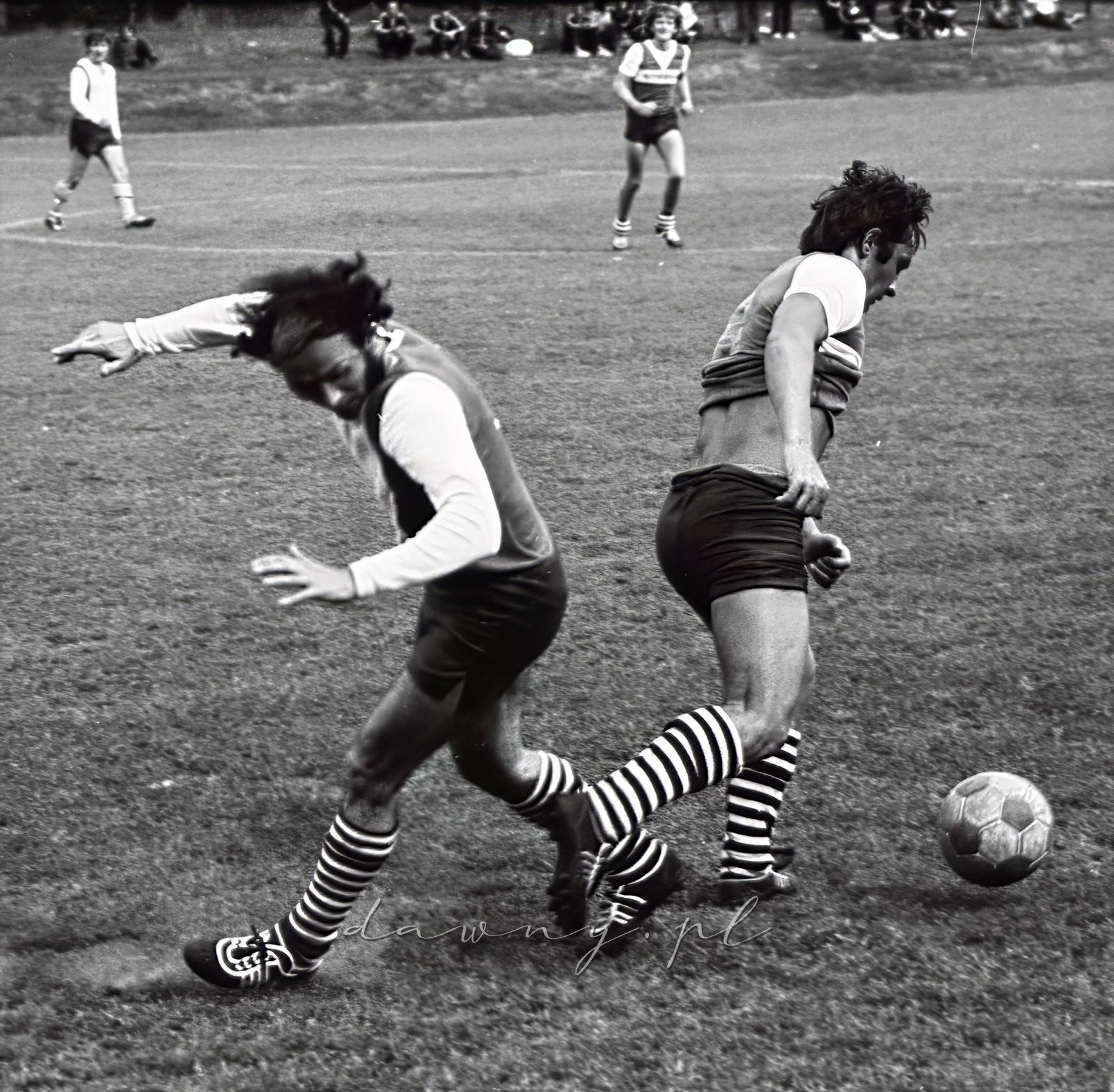 4-5 września 1976 roku. I Spartakiada Pracowników Przemysłu Szklarskiego i Ceramicznego, AWF Warszawa. Fot. Bolesław Szulim.