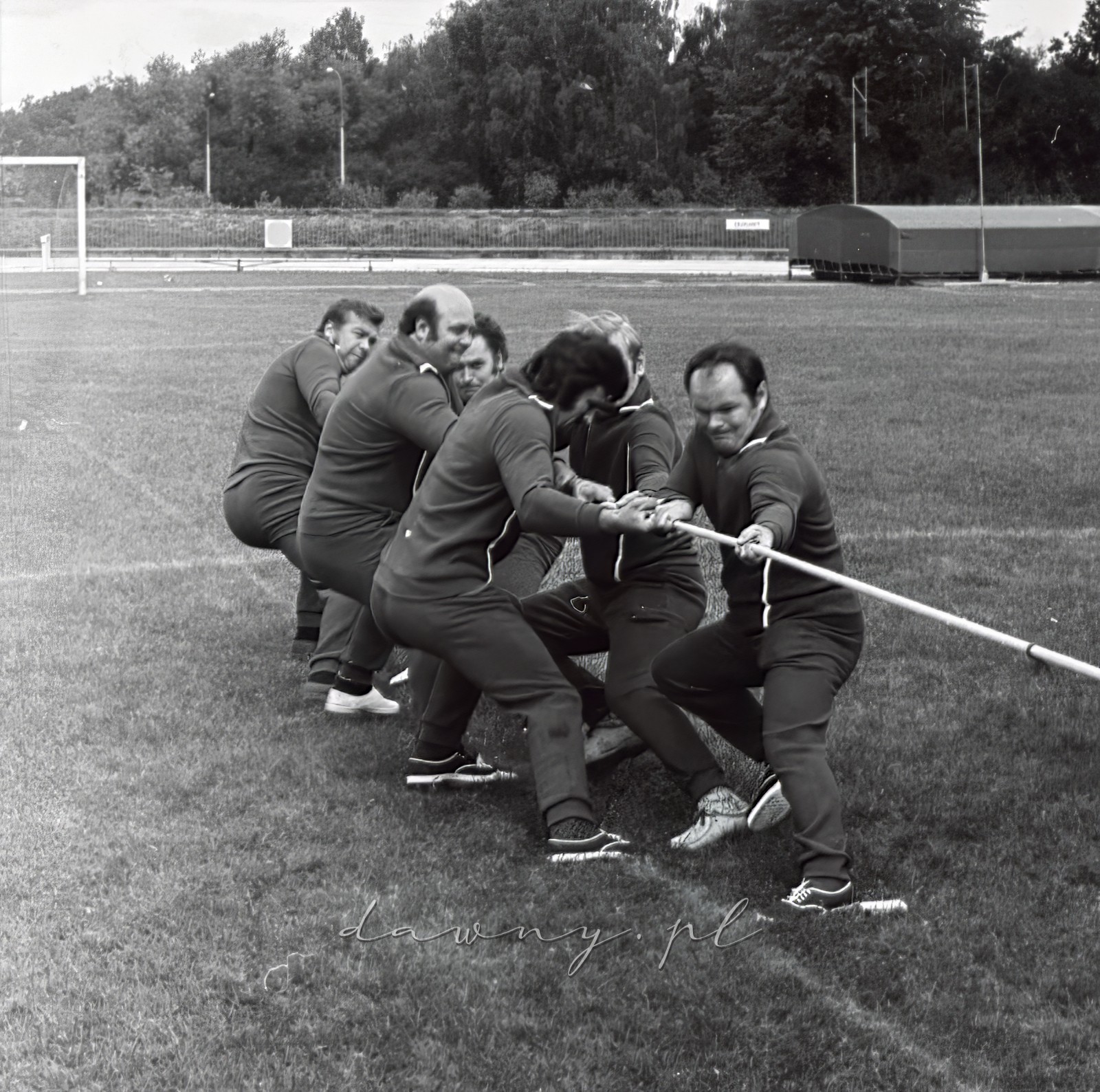 4-5 września 1976 roku. I Spartakiada Pracowników Przemysłu Szklarskiego i Ceramicznego, AWF Warszawa. Fot. Bolesław Szulim.