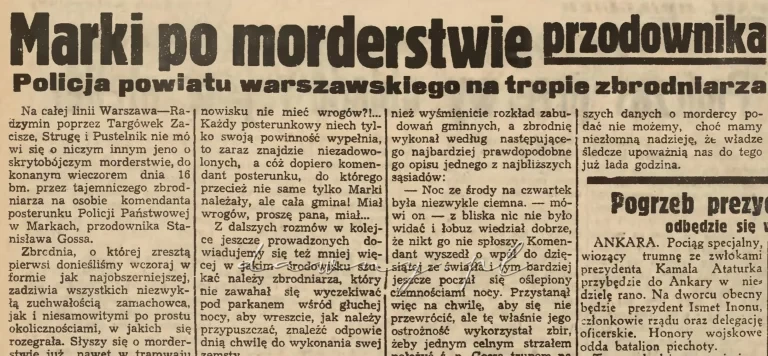 Morderstwo przodownika