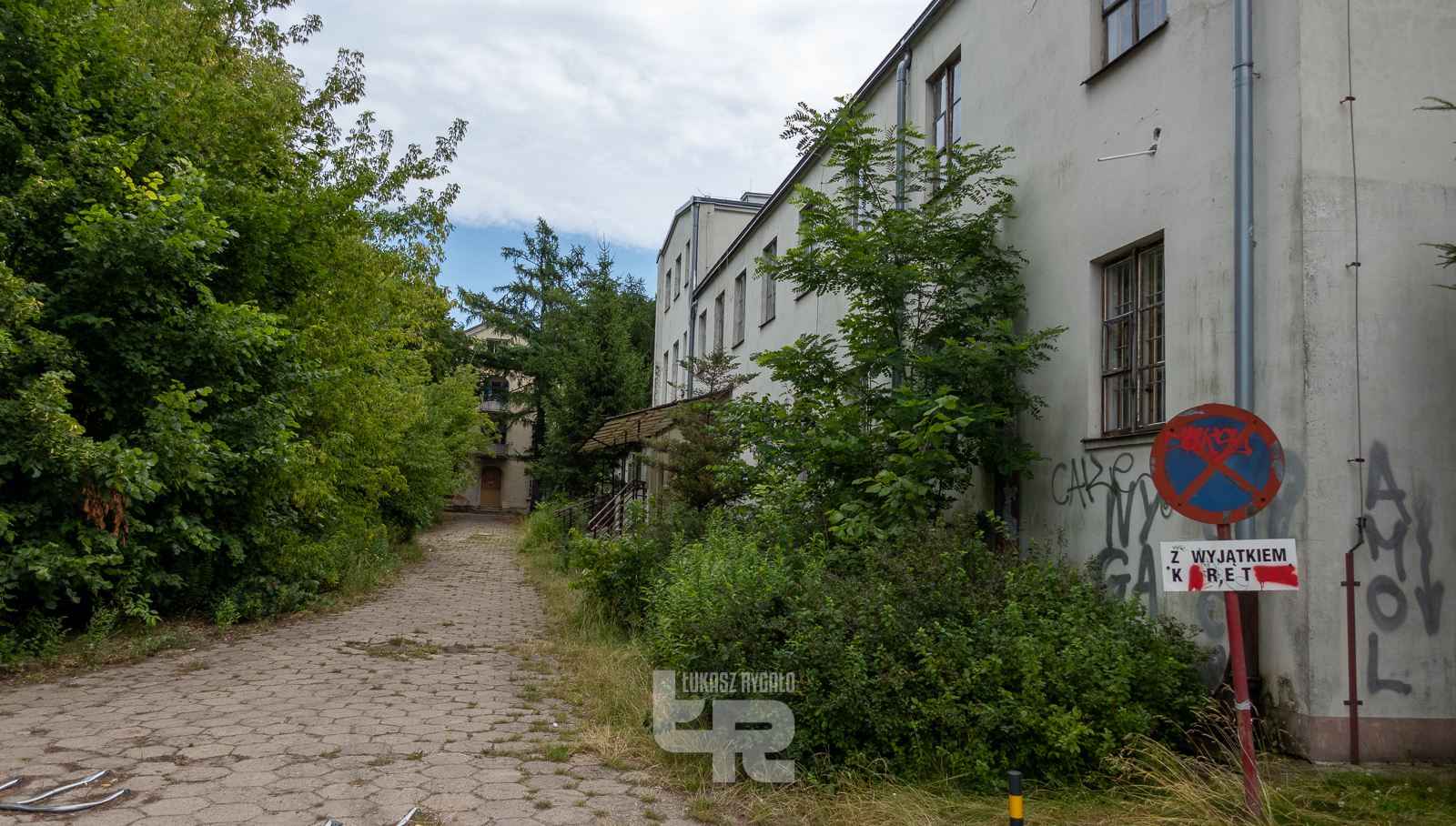 Budynek Wojewódzkiego Szpitala dla Nerwowo i Psychicznie Chorych „Drewnica” w Ząbkach, rok 2025