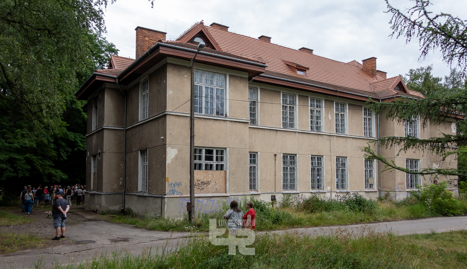 Budynek Wojewódzkiego Szpitala dla Nerwowo i Psychicznie Chorych „Drewnica” w Ząbkach, rok 2025