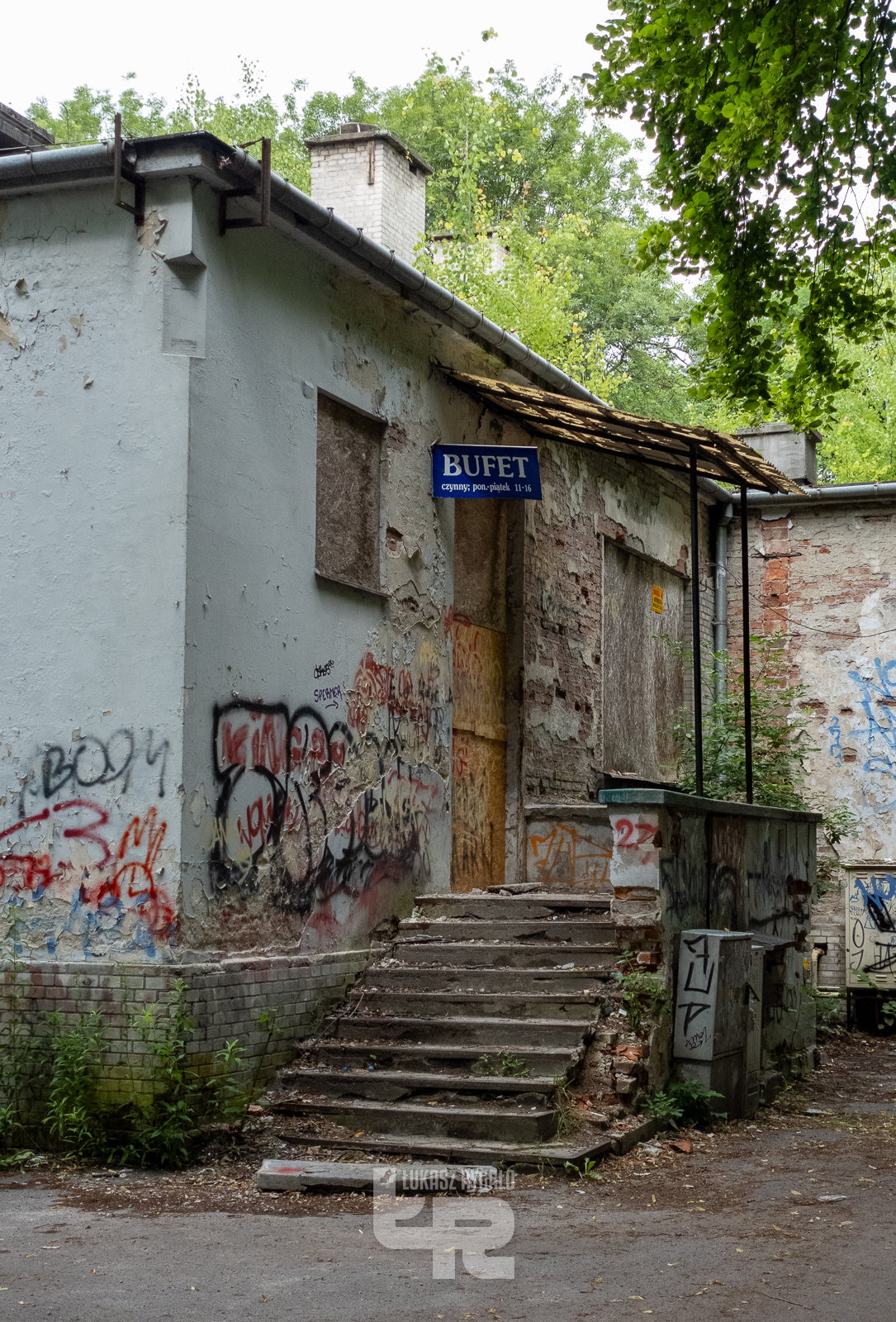 Budynek Wojewódzkiego Szpitala dla Nerwowo i Psychicznie Chorych „Drewnica” w Ząbkach, rok 2025