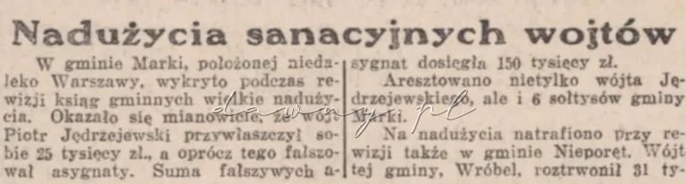 Nadużycia wójtów