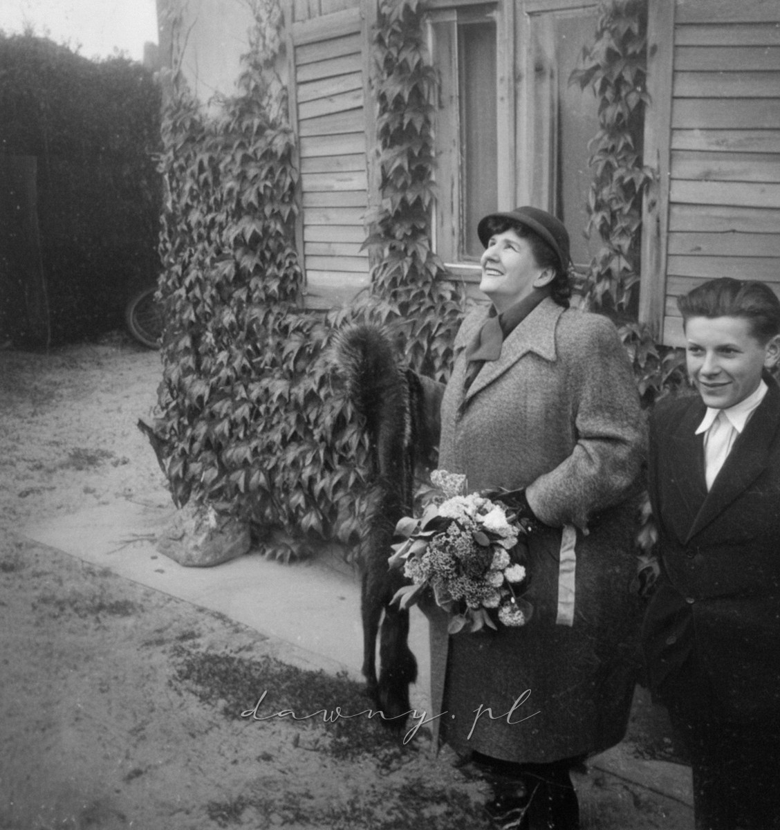 Zofia Nałkowska w Wołominie. 28 czerwca 1952.