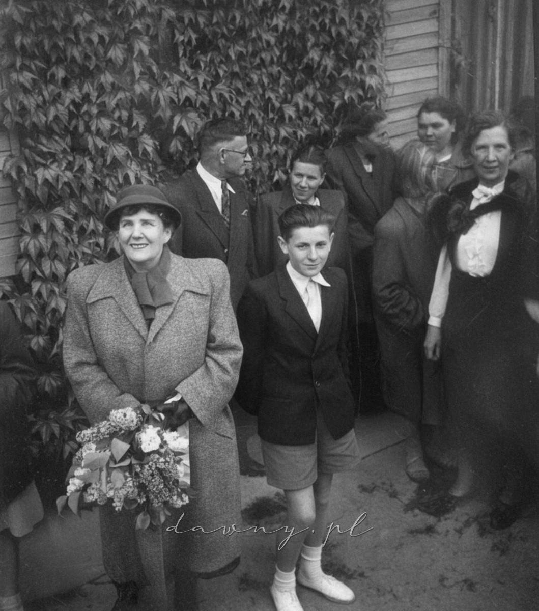 Zofia Nałkowska w Wołominie. 28 czerwca 1952.