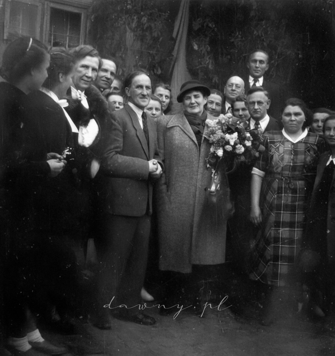 Zofia Nałkowska w Wołominie. 28 czerwca 1952.