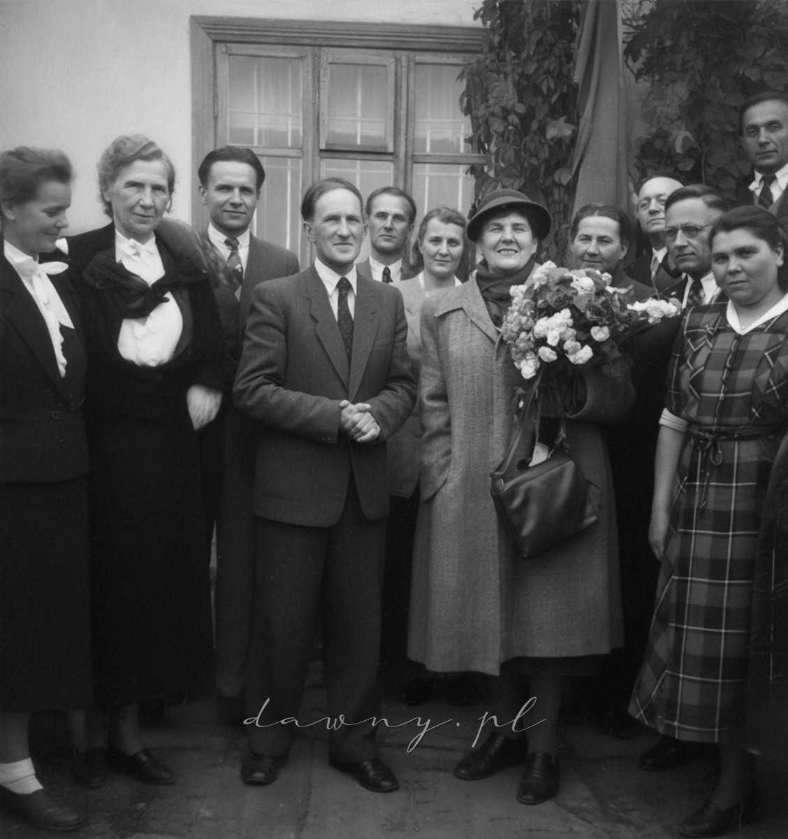 Zofia Nałkowska w Wołominie. 28 czerwca 1952.