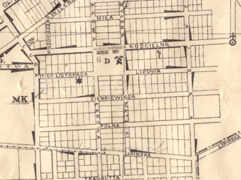 Centrum Wołomina, rok 1933