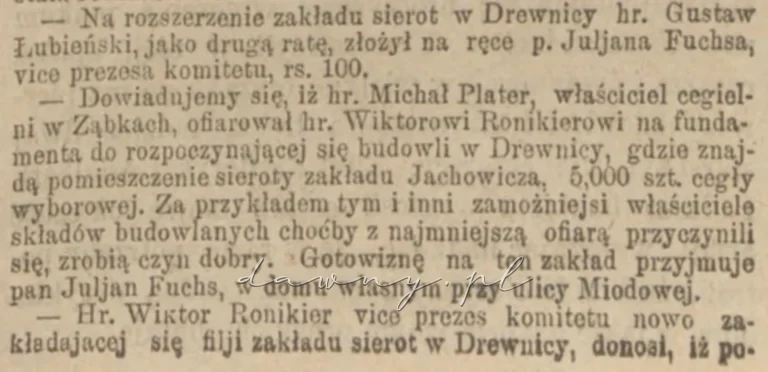 Sierociniec w drewnicy