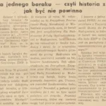 Sprawa baraku w Radzyminie