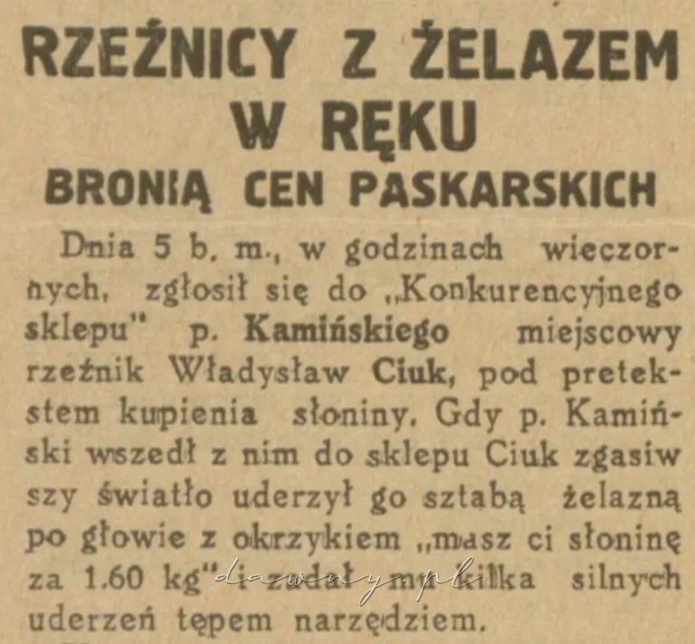 Rzeznicy z zelazem w reku