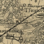 Tłuszcz na mapie z 1843 roku