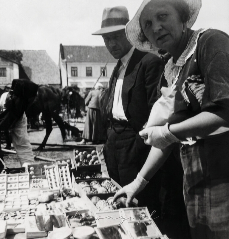 Targ w Jadowie, rok 1935
