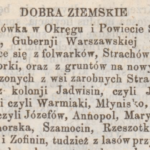 dobra ziemskie Strachówka