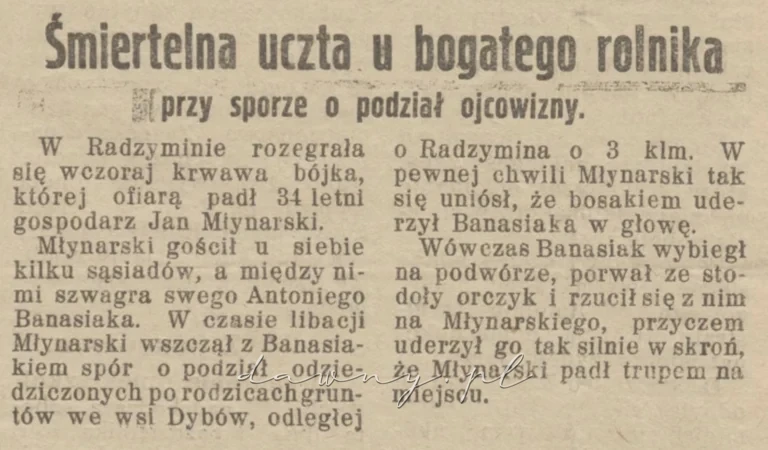 dybów radzymin