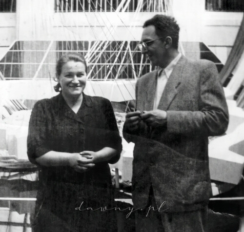 Helena Weselińska i Józef Kaliciński. Fotografia ze zbiorów rodzinnych Anny Kokoczki.