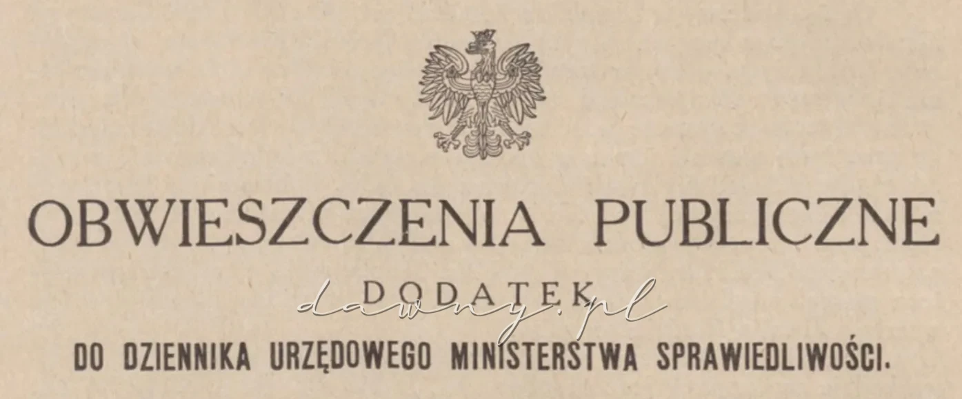 Obwieszczenia Publiczne