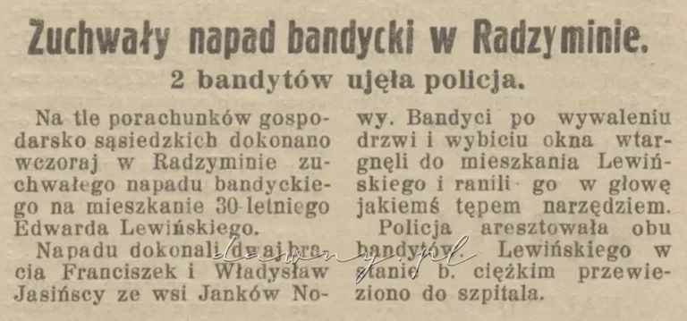 radzymin 1927