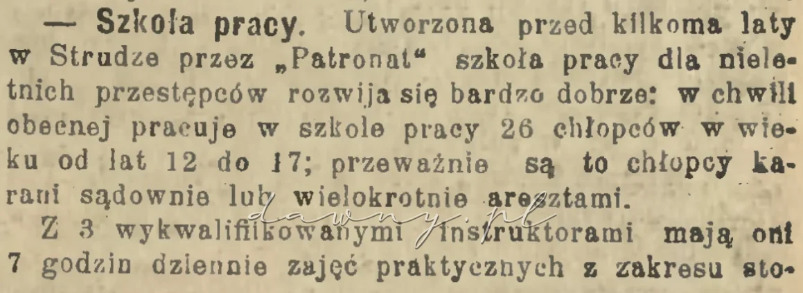 szkoła pracy Struga